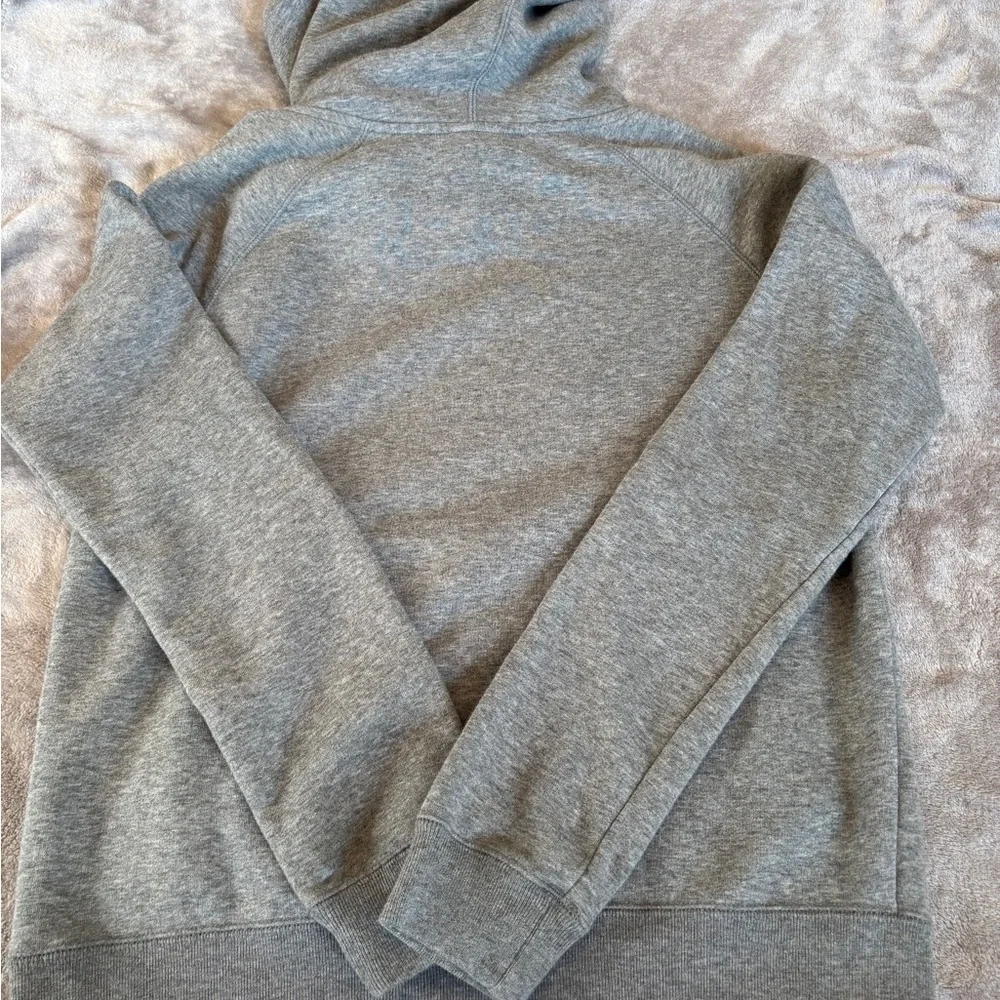Nike Gray Hoodie with Silver Logo